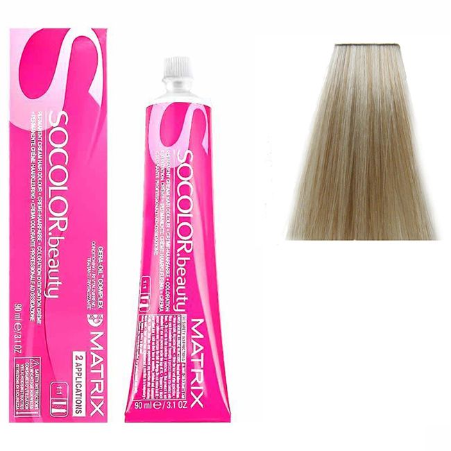 Крем-краска для волос Matrix Socolor.beauty 10AV (супер светлый блондин пепельно-фиолетовый) 90 мл
