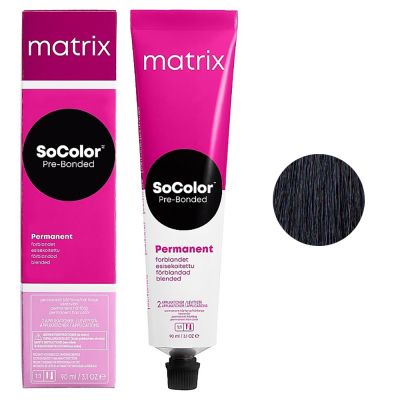 Крем-фарба для волосся Matrix Socolor.beauty 2N (чорний) 90 мл