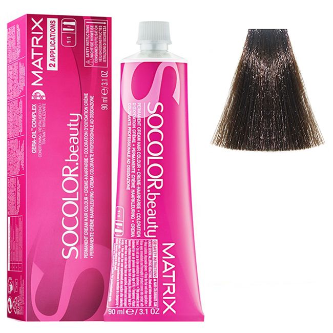 Крем-краска для волос Matrix Socolor.beauty 3N (темный шатен) 90 мл