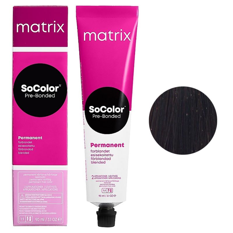 Крем-краска для волос Matrix Socolor.beauty 5M (светлый шатен мокка) 90 мл