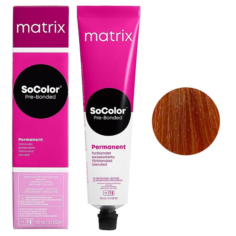 Крем-краска для волос Matrix Socolor.beauty 8CC (светлый блондин глубокий медный) 90 мл