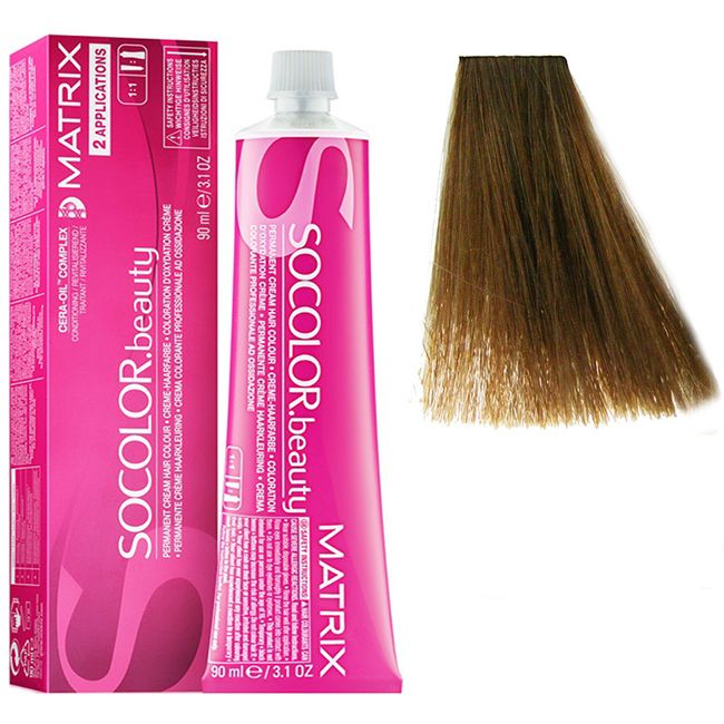 Крем-фарба для волосся Matrix Socolor.beauty 8N (світлий блондин) 90 мл