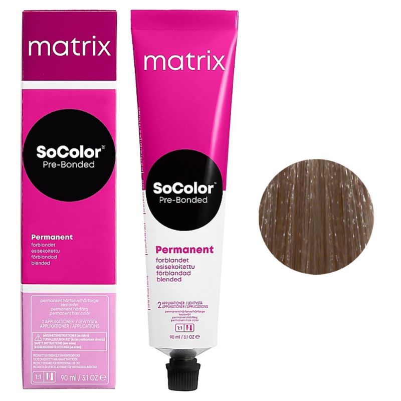 Крем-краска для волос Matrix Socolor.beauty 9AV (очень светлый блондин пепельно-фиолетовый) 90 мл