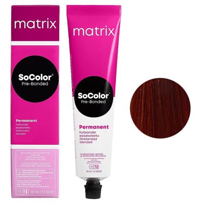 Крем-краска для волос Matrix Socolor.beauty 6RC+ (интенсивный темный блондин красно-медный) 90 мл