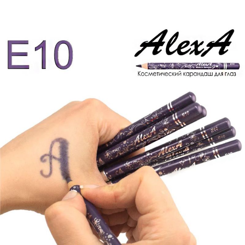 Олівець для очей AlexA Eye Pencil E10 (фіолетовий, матовий)