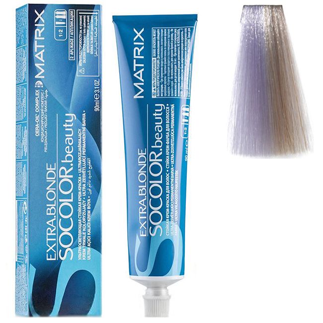 Крем-фарба для волосся Matrix Socolor.beauty Ultra Blondes NV+ (ультра блонд натуральний перламутровий) 90 мл