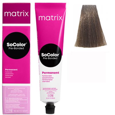 Крем-фарба для волосся Matrix Socolor.beauty 6NV (натуральний перламутровий темний блондин) 90 мл
