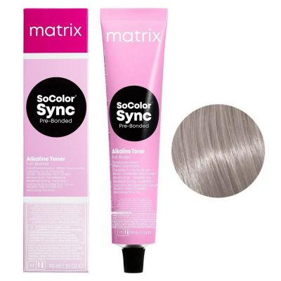 Крем-краска для волос безаммиачная Matrix SoColor Sync Alkaline Toner 8V (светлый перламутровый блонд) 90 мл