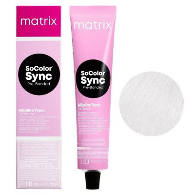 Крем-фарба для волосся безаміачна Matrix SoColor Sync Alkaline Toner Clear (прозорий) 90 мл