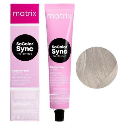 Крем-фарба для волосся безаміачна Matrix SoColor Sync Alkaline Toner 11V (дуже світлий фіолетовий блонд) 90 мл