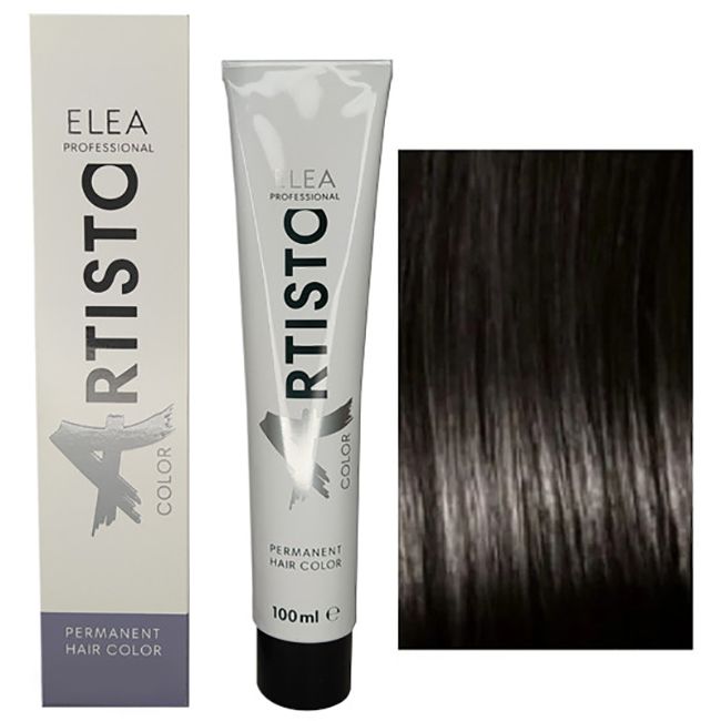 Крем-краска для волос Elea Professional Artisto Color 4.00 (шатен натуральный экстра) 100 мл