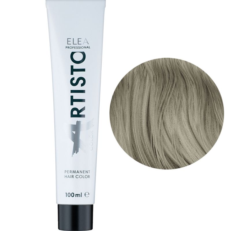 Крем-фарба для волосся Elea Professional Artisto Color 9.12 (блондин попелясто-фіолетовий) 100 мл