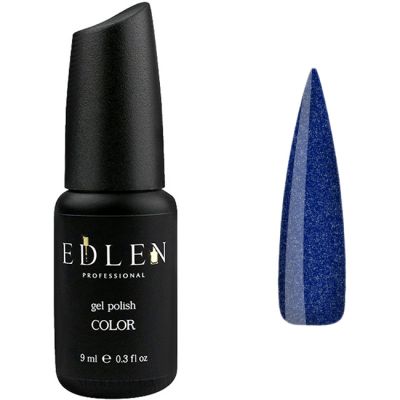 Гель-лак Edlen №19 (синій з синім шимером) 9 мл