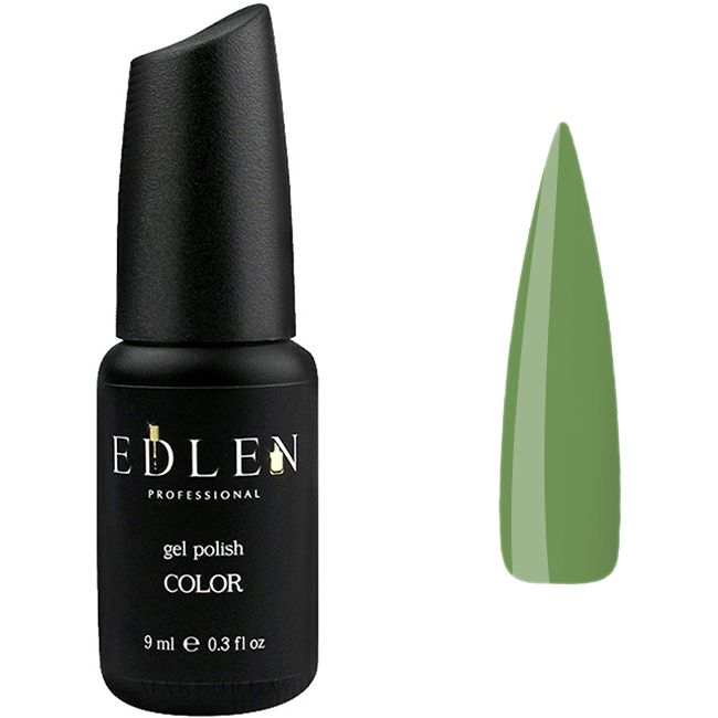 Гель-лак Edlen №24 (светло-оливковый, эмаль) 9 мл