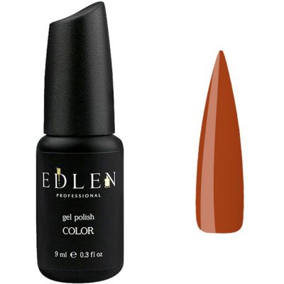 Гель-лак Edlen №35 (коричневий, емаль) 9 мл