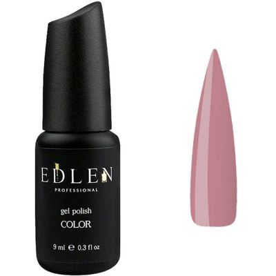 Гель-лак Edlen №55 (темний пастельно-рожевий, емаль) 9 мл