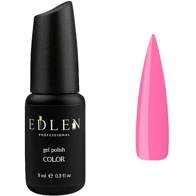 Гель-лак Edlen №61 (Barbie розовый, эмаль) 9 мл