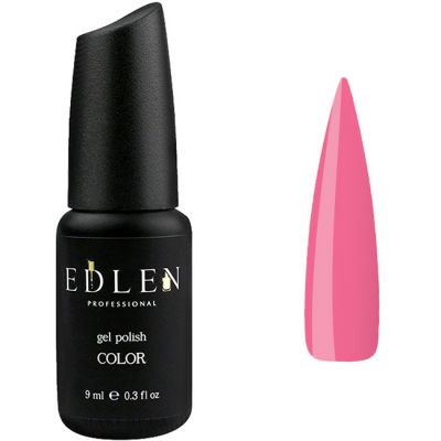 Гель-лак Edlen №62 (Barbie темно-рожевий, емаль) 9 мл