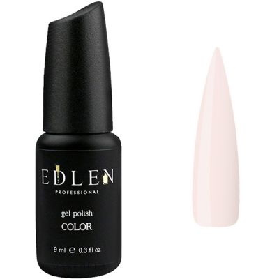 Гель-лак Edlen №68 (біло-рожевий, емаль) 9 мл