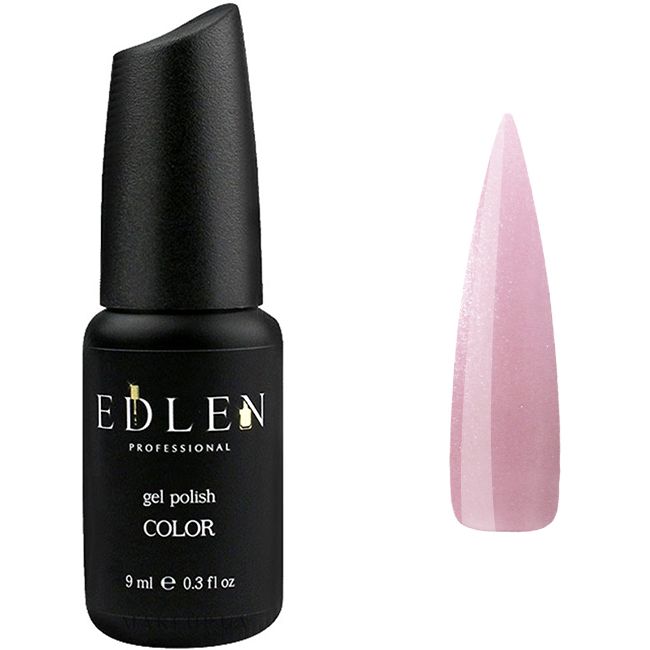 Гель-лак Edlen №126 (темно-рожевий зі сріблястим шиммером) 9 мл