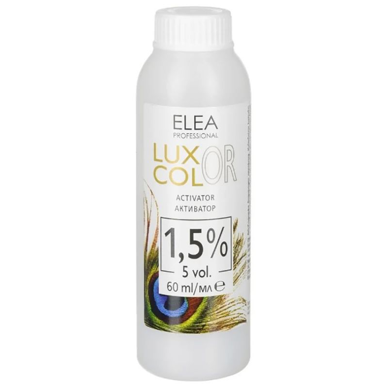 Окислительная эмульсия Elea Professional Luxor Color Developer 1.5% (5 Vol) 60 мл