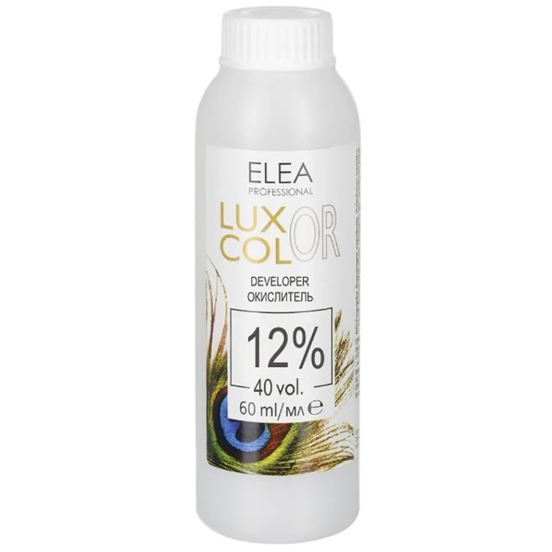 Окислительная эмульсия Elea Professional Luxor Color Developer 12% (40 Vol) 60 мл