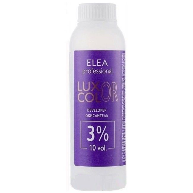 Окислительная эмульсия Elea Professional Luxor Color Developer 3% (10 Vol) 60 мл