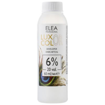 Окислительная эмульсия Elea Professional Luxor Color Developer 6% (20 Vol) 60 мл