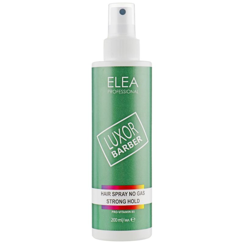 Лак для волосся сильної фіксації без газу Elea Luxor Barber Hair Spray 200 мл