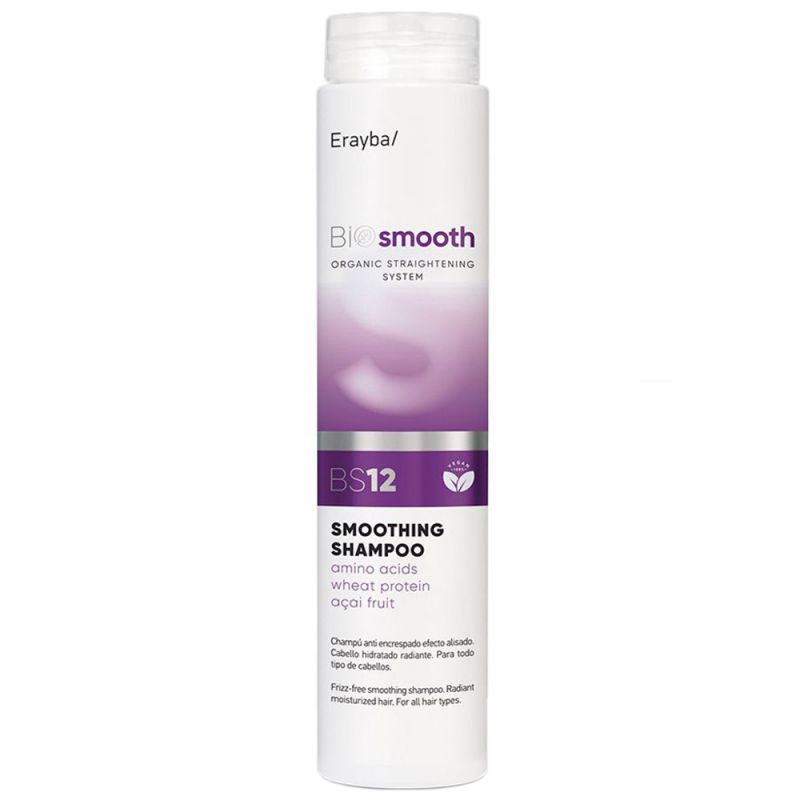 Шампунь для випрямлення волосся Erayba BS12 BIOsmooth Smoothing Shampoo 250 мл