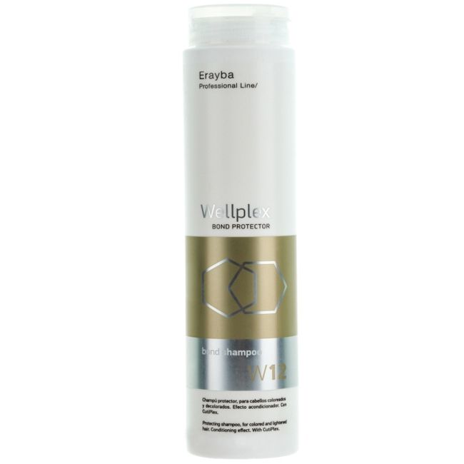 Шампунь для захисту та зміцнення волосся Erayba Wellplex W12 Bond Shampoo 250 мл