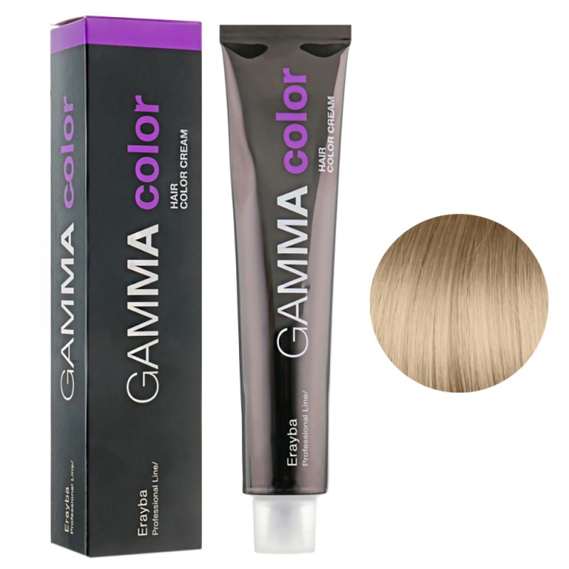 Крем-фарба для волосся Erayba Gamma Hair Color Cream 10/03 (натуральний екстра світлий золотистий блонд) 100 мл