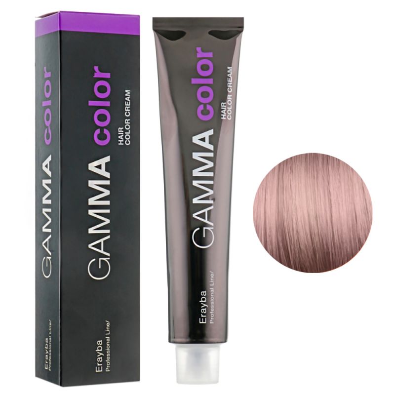 Крем-краска для волос Erayba Gamma Hair Color Cream 10/12 (супер светлый пепельный блонд) 100 мл
