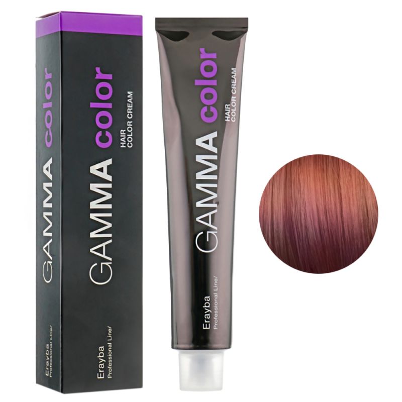 Крем-краска для волос Erayba Gamma Hair Color Cream 6/32 (темный золотисто-бежевый блонд) 100 мл
