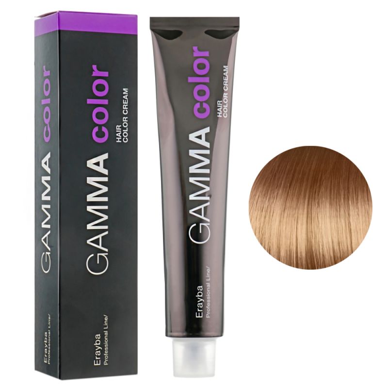 Крем-фарба для волосся Erayba Gamma Hair Color Cream 7/00 (натуральний світлий блонд) 100 мл