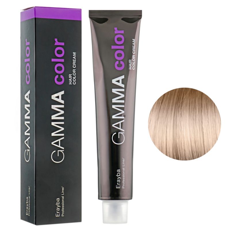 Крем-фарба для волосся Erayba Gamma Hair Color Cream 8/06 (натуральний світлий каштановий блонд) 100 мл
