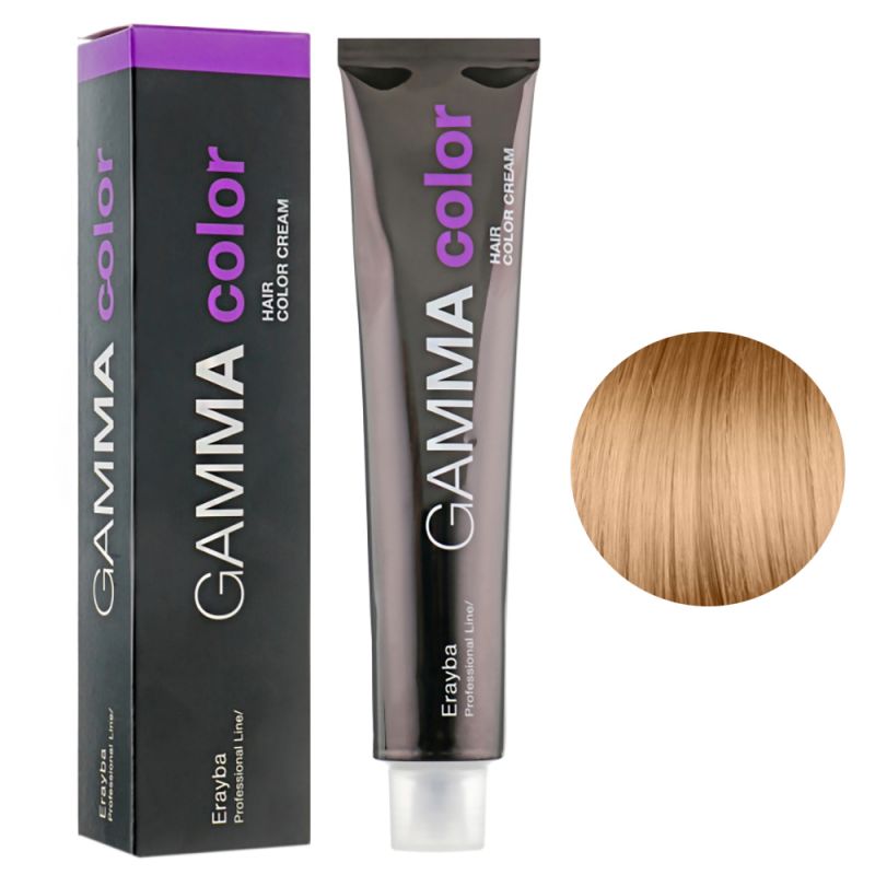 Крем-фарба для волосся Erayba Gamma Hair Color Cream 9/00 (натуральний дуже світлий блонд) 100 мл