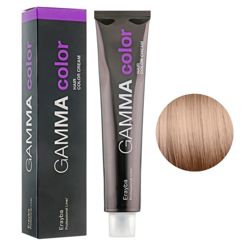 Крем-краска для волос Erayba Gamma Hair Color Cream 9/00+ (интенсивный натуральный очень светлый блонд) 100 мл