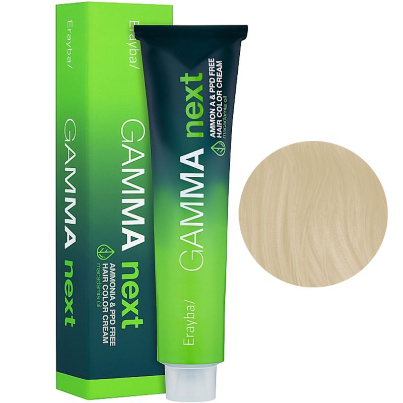 Крем-фарба для волосся безаміачна Erayba Gamma Next 0.00 (освітлювач безбарвний) 100 мл