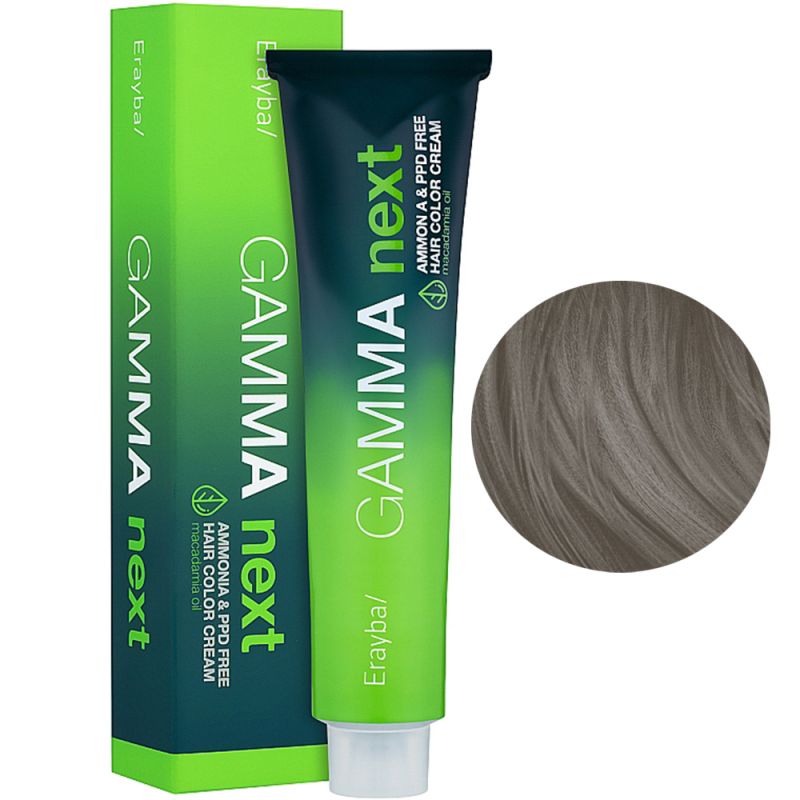 Крем-фарба для волосся безаміачна Erayba Gamma Next 0.20 (срібний) 100 мл