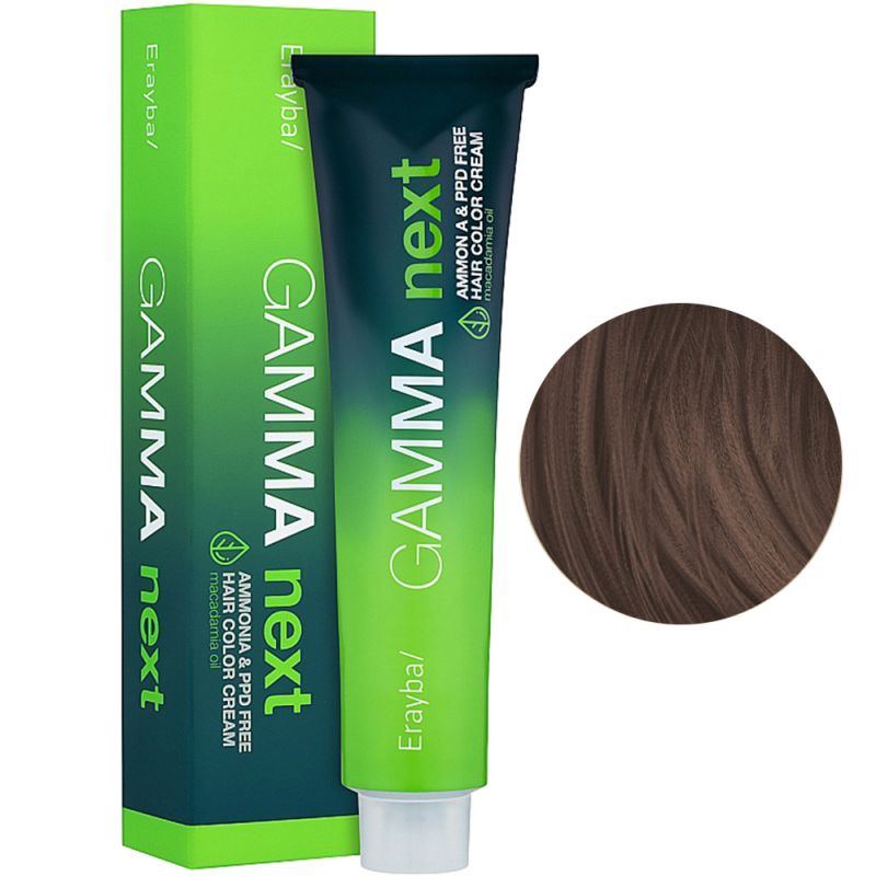 Крем-фарба для волосся безаміачна Erayba Gamma Next 10.12 (екстра світлий ірисовий блондин) 100 мл