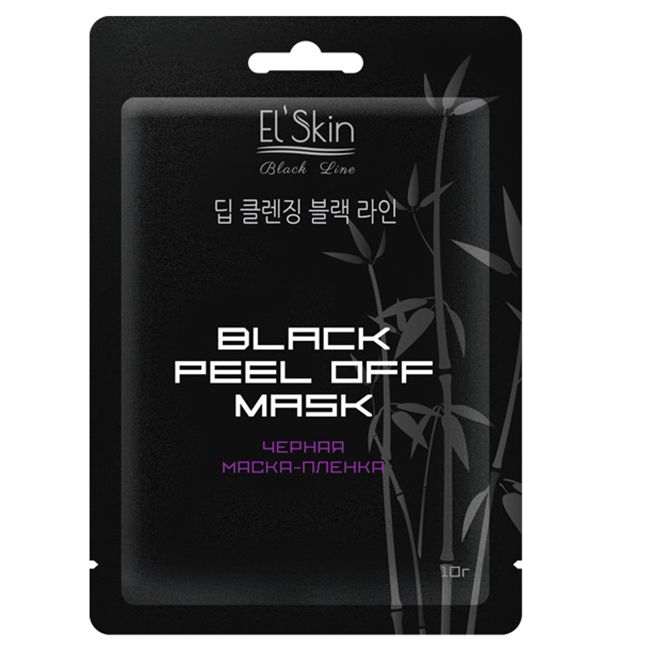 Черная маска-пленка El'Skin Black Peel Off Mask 10 г