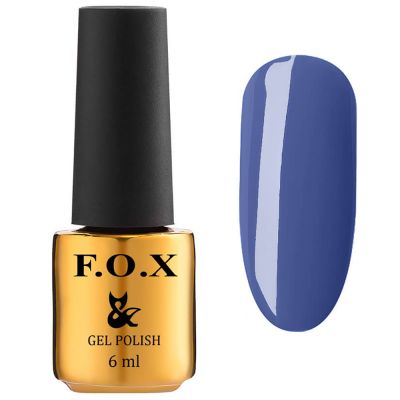 Гель-лак F.O.X Gel Polish Euphoria №609 (джинс, щільна емаль) 6 мл