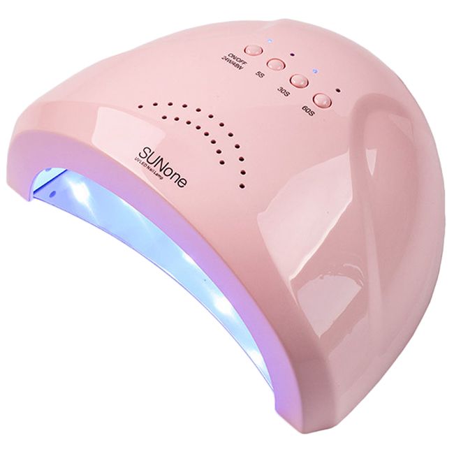 Лампа для ногтей SUNone LED-UV Pink Pastel 48 Вт