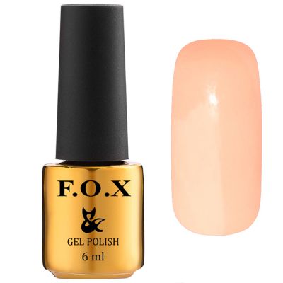 Гель-лак F.O.X Gel Polish Gold French №732 (телесно-персиковый, для френча) 6 мл