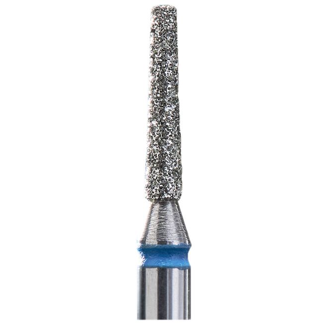 Фреза алмазна Staleks Циліндр (діаметр 1.6 мм, робоча частина 10 мм, синя)