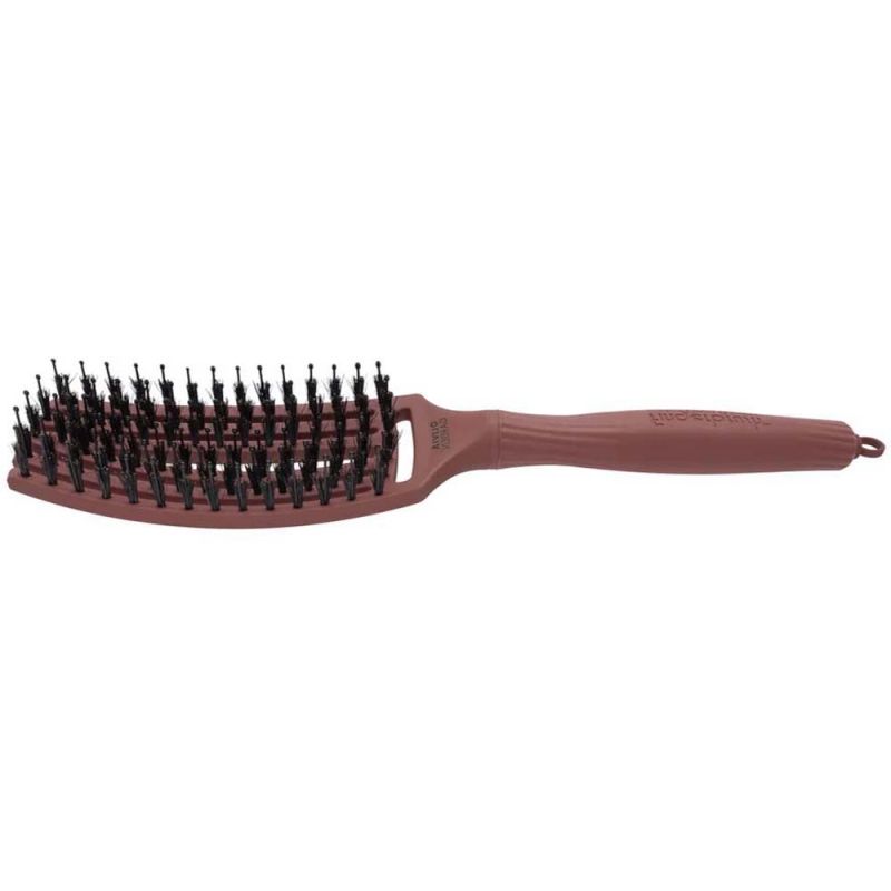 Щітка для укладання волосся Olivia Garden Finger Brush Combo Chocolate