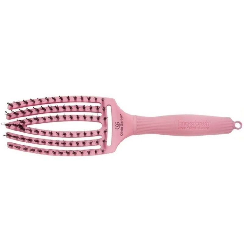 Щітка для укладання волосся Olivia Garden Finger Brush Combo Rose