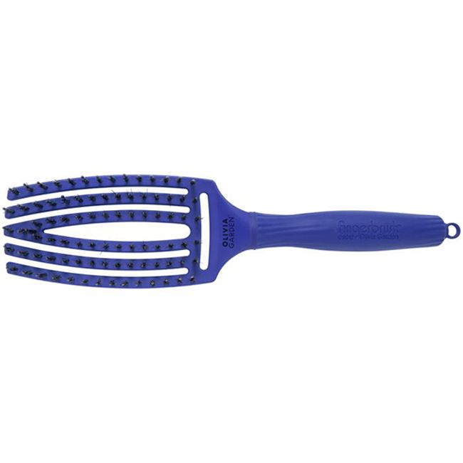 Щетка для укладки волос Olivia Garden Finger Brush Combo Tropic Blue