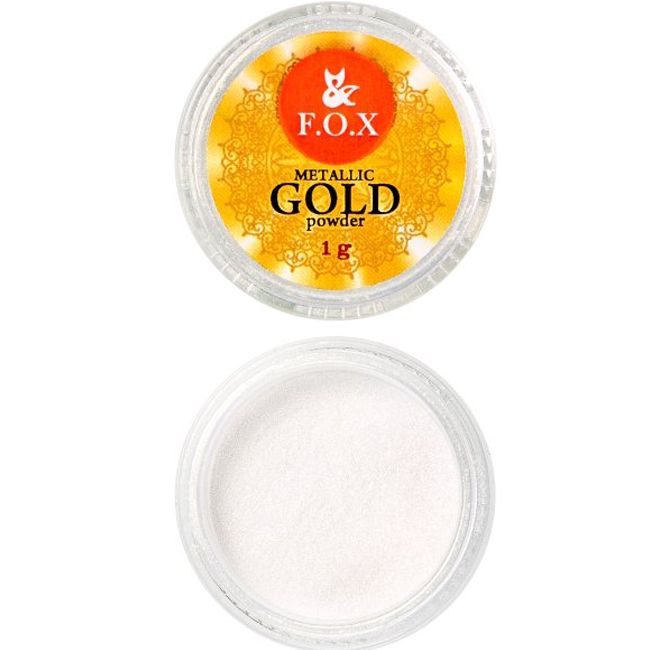 Дзеркальна пудра F.O.X Metalic Gold Powder